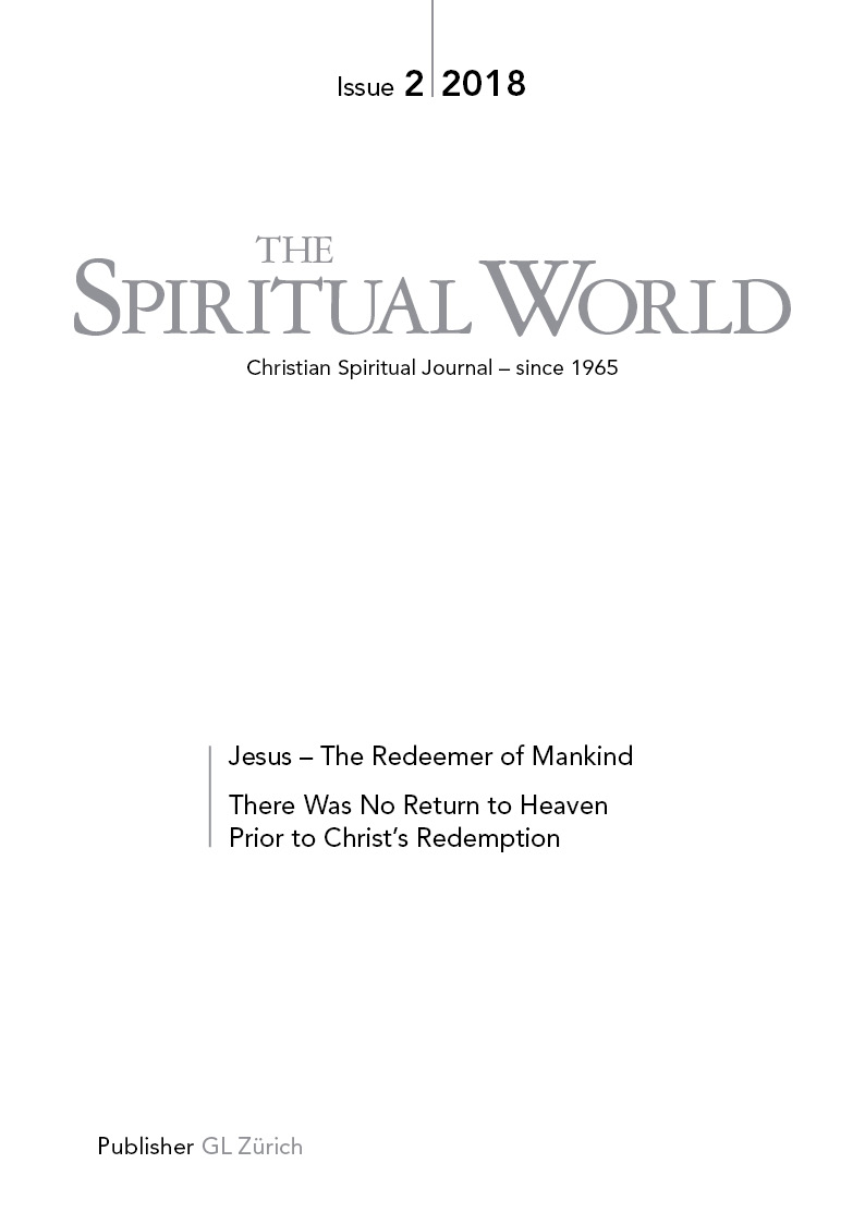 Cover of the Journal The Spiritual World, Issue 2/2018