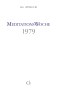Cover des Buches Meditationswoche 1979 von Medium Beatrice Brunner