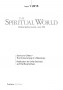 Cover of the Journal The Spiritual World, Issue 1/2015