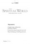 Cover of the Journal The Spiritual World, Issue 1/2022 on the Theme of Depression