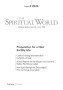 Cover of the Journal The Spiritual World, Issue 3/2023 on the Theme of Preparation for a New Earthly Life