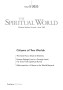 Cover of the Journal The Spiritual World, Issue 3/2023 on the Theme of Citizens of Two Worlds