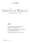 Cover of the Journal The Spiritual World, Issue 2/2024 on the Theme of Faith